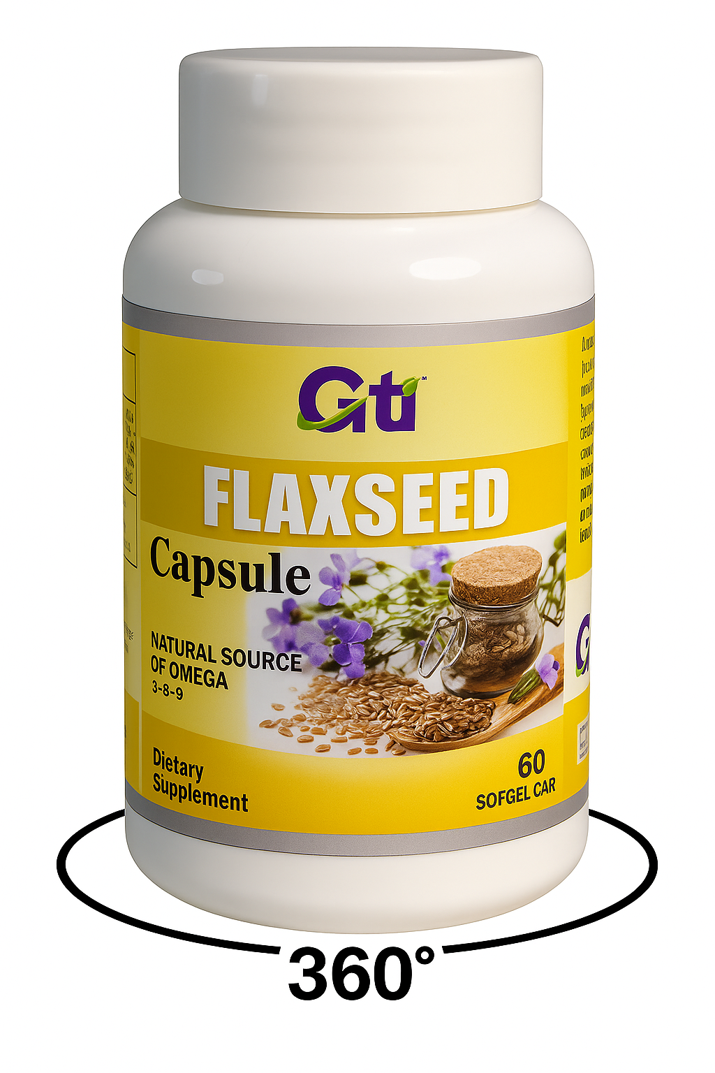 Flaxseed capsule